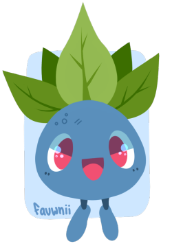 fauwnii:  Cutest little blueberry ever  ★