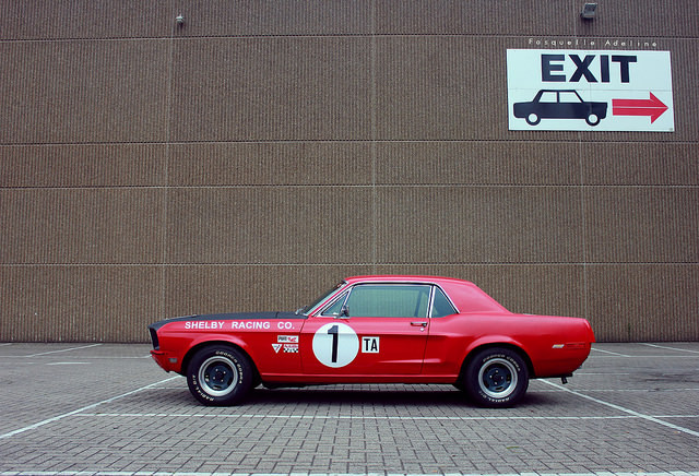 ford-mustang-generation:  Ford Mustang - Antwerpen by fasquelleadeline on Flickr.