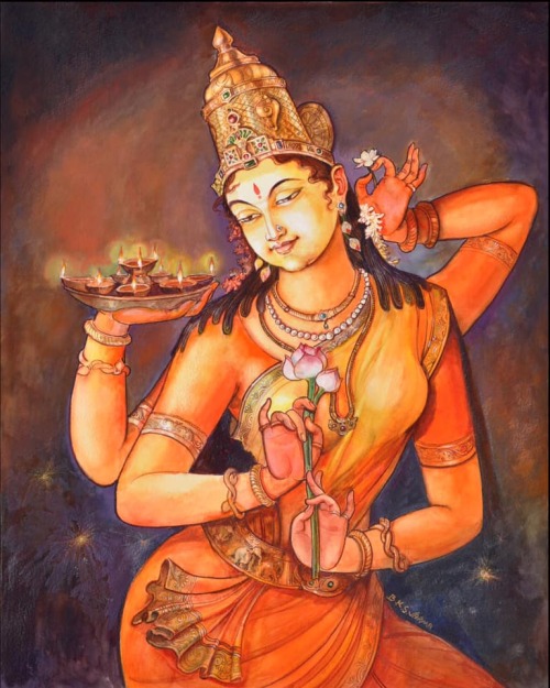 Lakshmi as Dwalipria, by Dr. BkS Varma