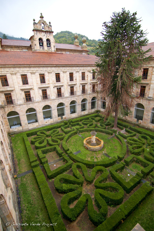 The monastery of St. John the Baptist, Corias (est. 1022).Today it is operating as a luxury parador 