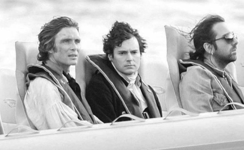 ohfuckyeahcillianmurphy:Cillian Murphy (2nd mate Matthew Joy), Benjamin Walker (Captain Pollard) and