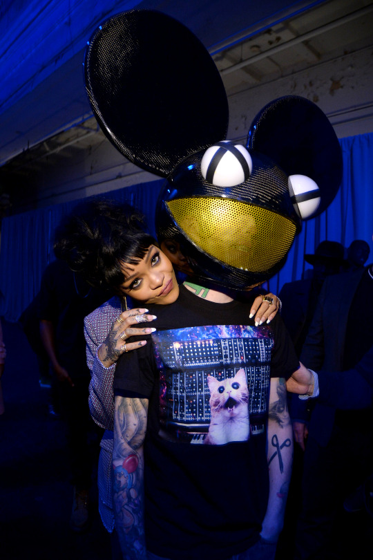 rihannanavyhn: Rihanna, Alicia Keys, Nicki Minaj, Madonna, Deadmau5, and Daft Punk