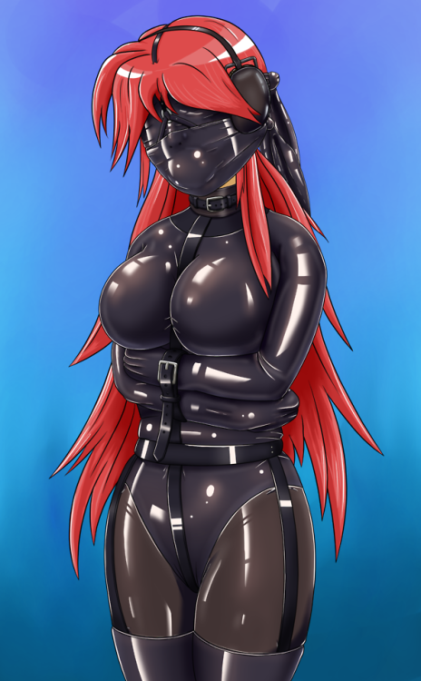 grossly-abnormal: Ignesia in latex (sensory deprivation) by khtudr