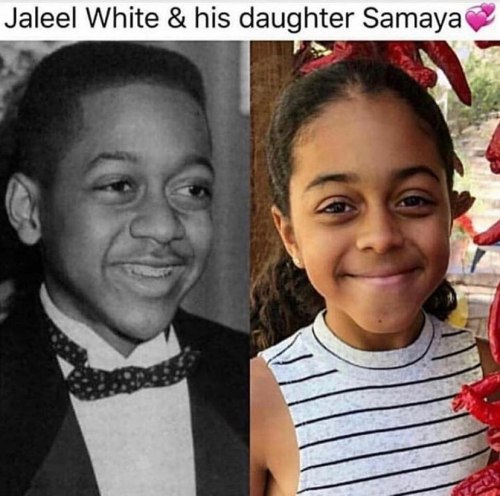 Twinning!! @jaleelwhite #steveurkel #FamilyMatters ......…....…... #naturalhair #type