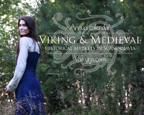 My annual Viking &amp; Medieval market calendar is up now at Valkyrja.com (link in profile)  I h