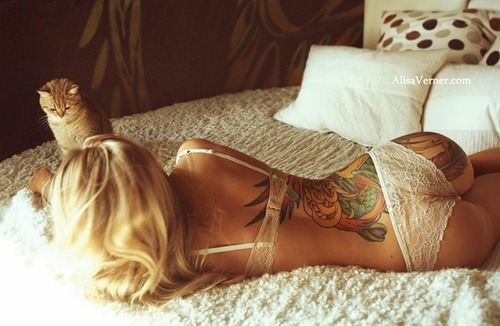 sexyinkgirls-mmm-so-nice:  More here Sexy Ink Girls - Mmmm, So Nice