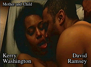 el-mago-de-guapos:  David Ramsey & Kerry Washington Mother and Child (2009) 