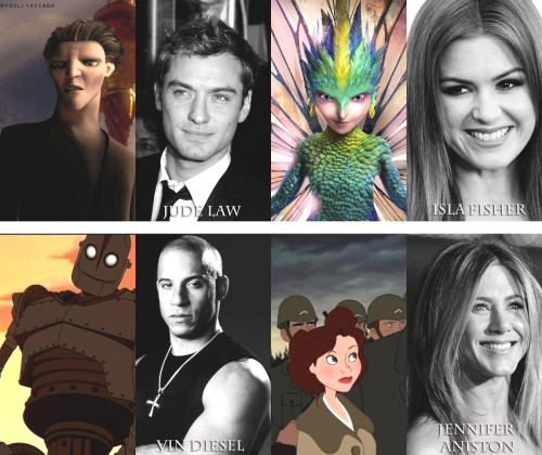 whoviancurler:ask-the-tooth-fairy:mydollyaviana:Non-Disney animation & their voice actors/actres