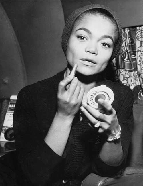wehadfacesthen: Eartha Kitt, c.1954 “Just because you are different does not mean that you hav