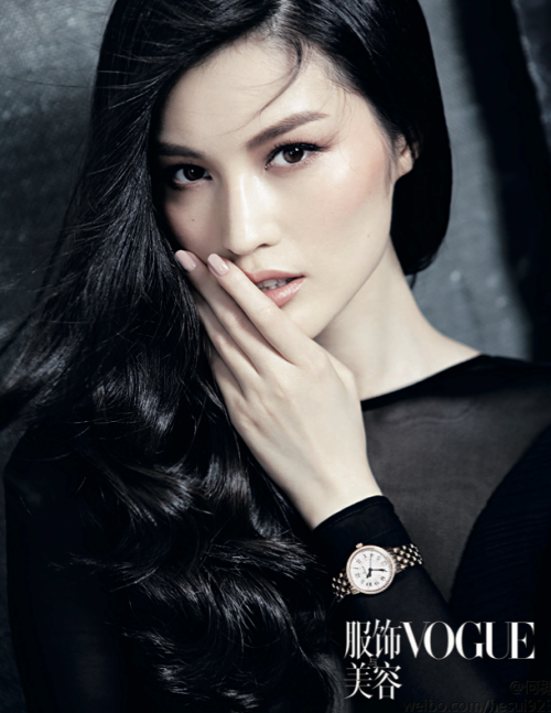 suihestyle: Sui He wearing Jaeger-LeCoultre for Vogue China, December 2014