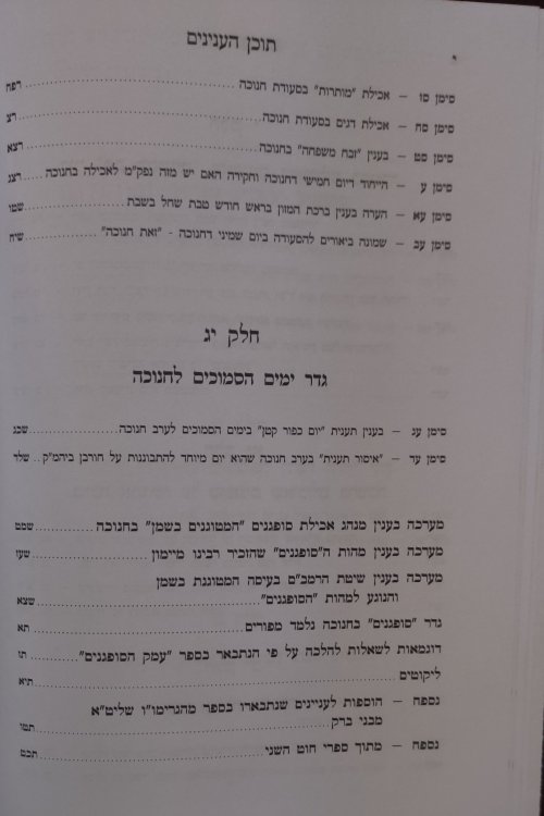 A new Sefer is out! Sefer Emek HaSufganim: Iyunim & Biurim B'Inyan Minhag Achilas Sufganim B'Yem