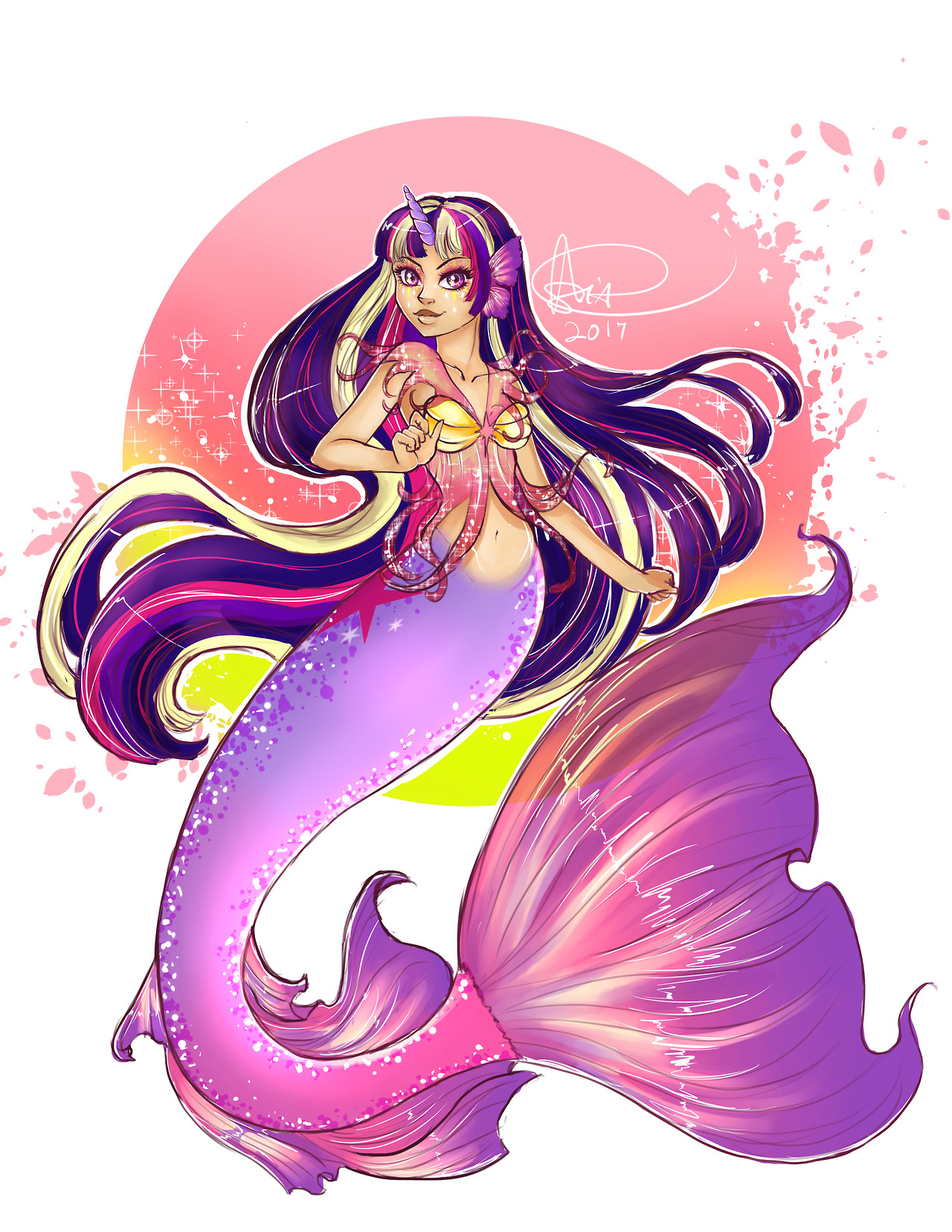 asiathyst:Yaaaas, Twilight Sparkle for Mermay!! 