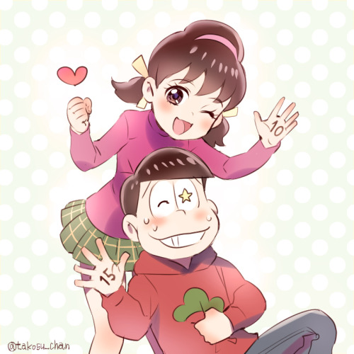 takos-osomatsusan:How nice body-blow…