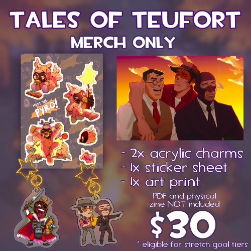 Preorders for “Tales of Teufort” is now OPEN! The “Tales of Teufort” zine will be up from November 2