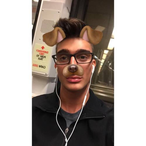 Heading to dallas TX for the weekend!  • #abs #puppy #gaysnapchat #snapchat #gay #glasses #opto