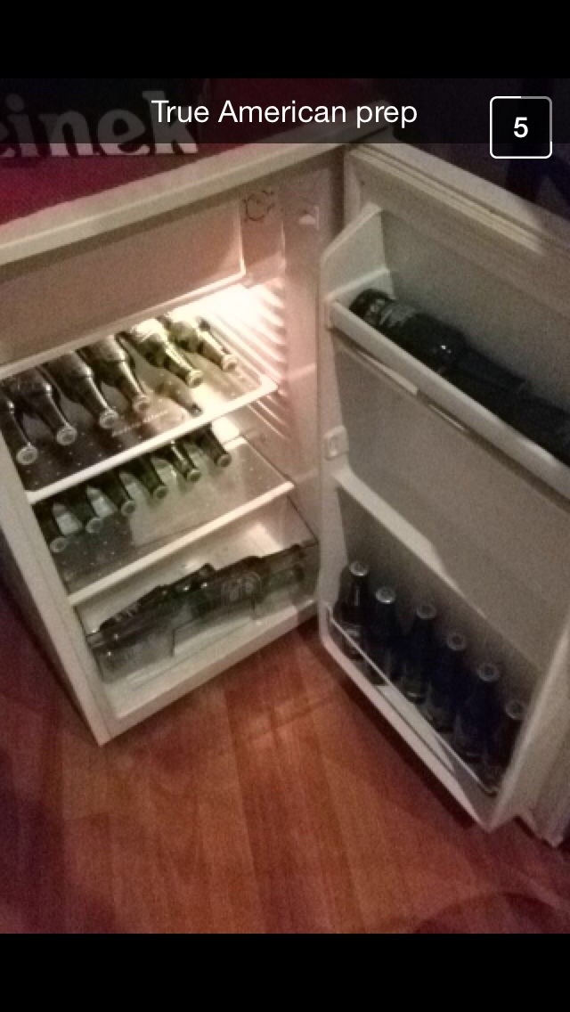 Snap chatting with friends