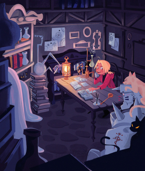 lindygeem:elric brothers!! 🐈 💤