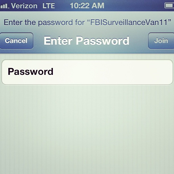 duringtherain:  Was #chillin on the couch and this popped up. #wtf #crazyshit #surveillance