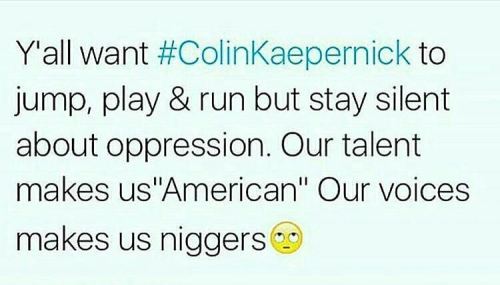 @Regrann from @rollinstone1980 - #standforsomething #wakeup #AMERIKKKA #YoungMalcolm #ColinKaeper