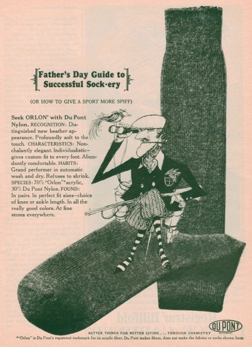 1962 DuPont Father’s Day ad