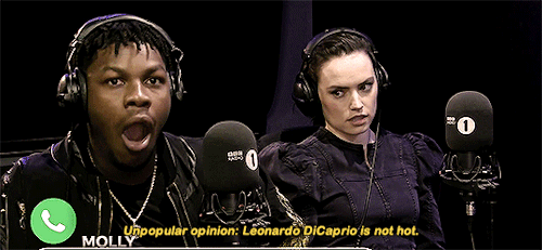 weheartfandom: Star Wars’ Daisy Ridley &amp; John Boyega Unpopular Opinion