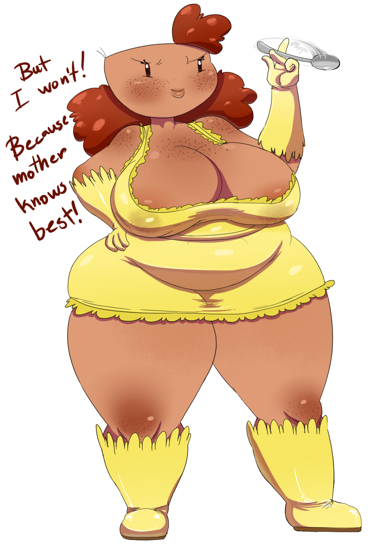 cheezyweapon:  azurepond:  For http://kerwinsartfreakshow.tumblr.com/love da plump