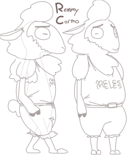 tgweaver:More of Remmy Cormo, the lone sheep of Pack Street featured in the earlier Wannabite comic. I have a feeling we’ll see more of him and his new neighbors very soonX3