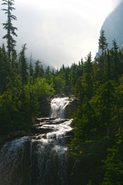 moody-nature:  Waterfall on the Thunder Creek