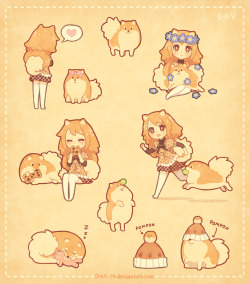 yipyip-industry:  ✦ Pom-Pom-Poms by DAV-19 ✦ 