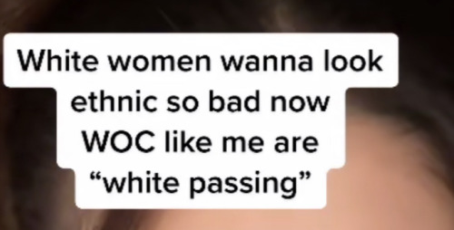 No Because This Is So True People Will Tell Woc Who Are Light Skinned Or Have A Small Nose That Theyre