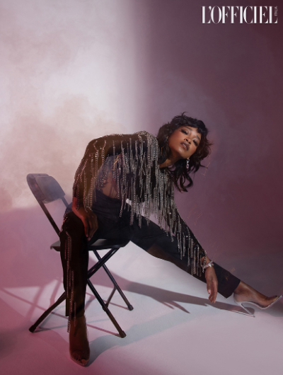 Sex sharonhawkins:KEKE PALMER for L’Officiel pictures