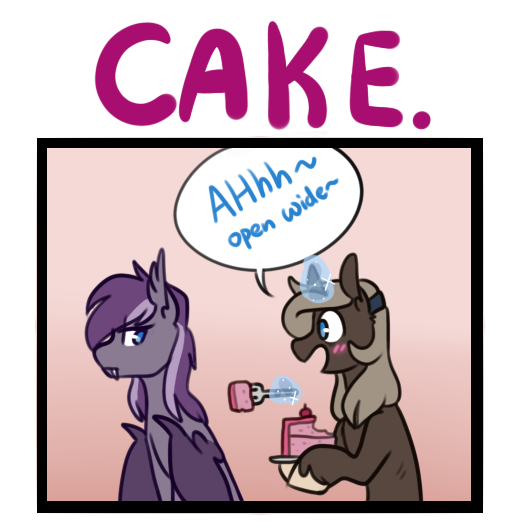 red-x-bacon:  phoenixswift:  red-x-bacon:  they like cake :3c http://imgur.com/KMUaHN4