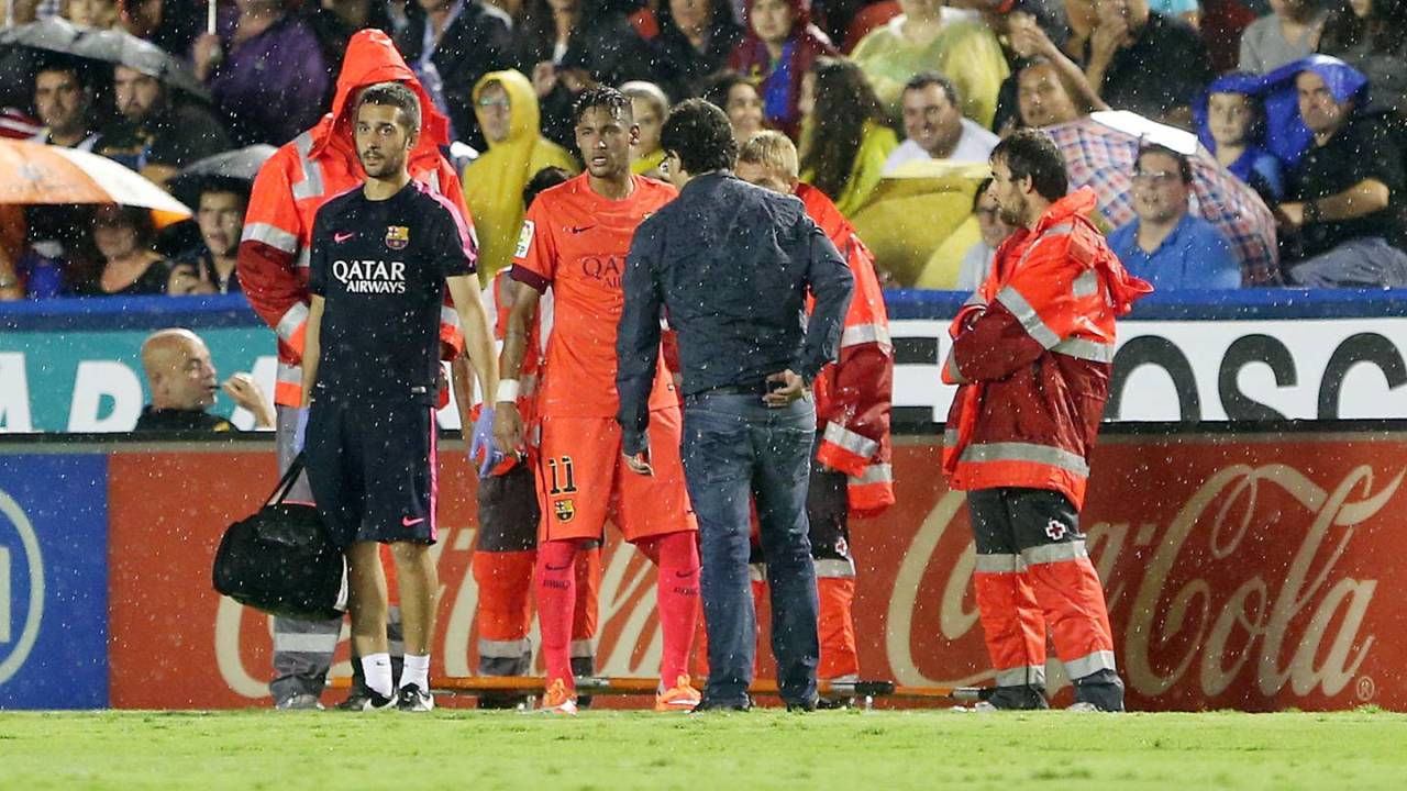 fzneymar:  Primera Division - UD Levante Valencia 0:5 Barcelona (21.09.2014)