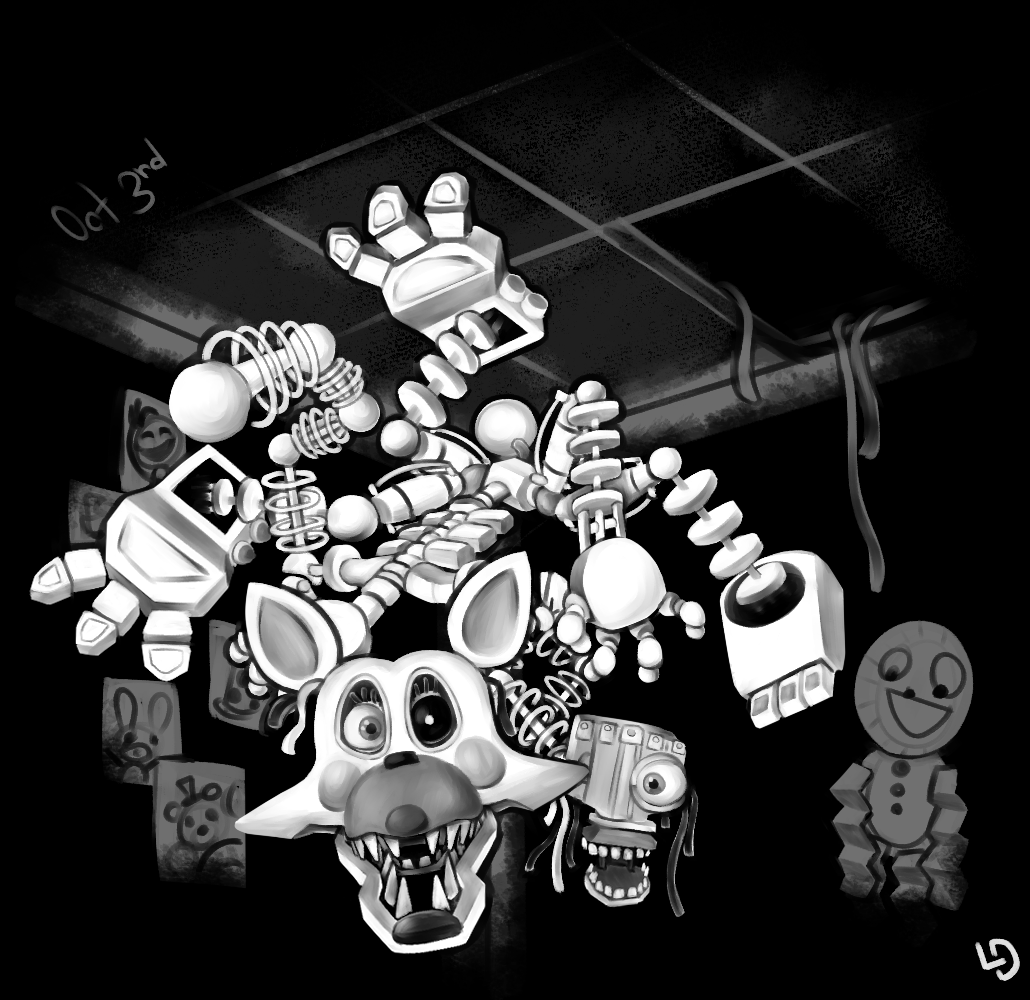 Mangle FNAF :3 TheCatLupe - Illustrations ART street