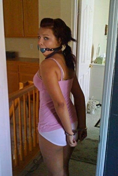 beautyintheballgag:  Amateur ballgag selfies 