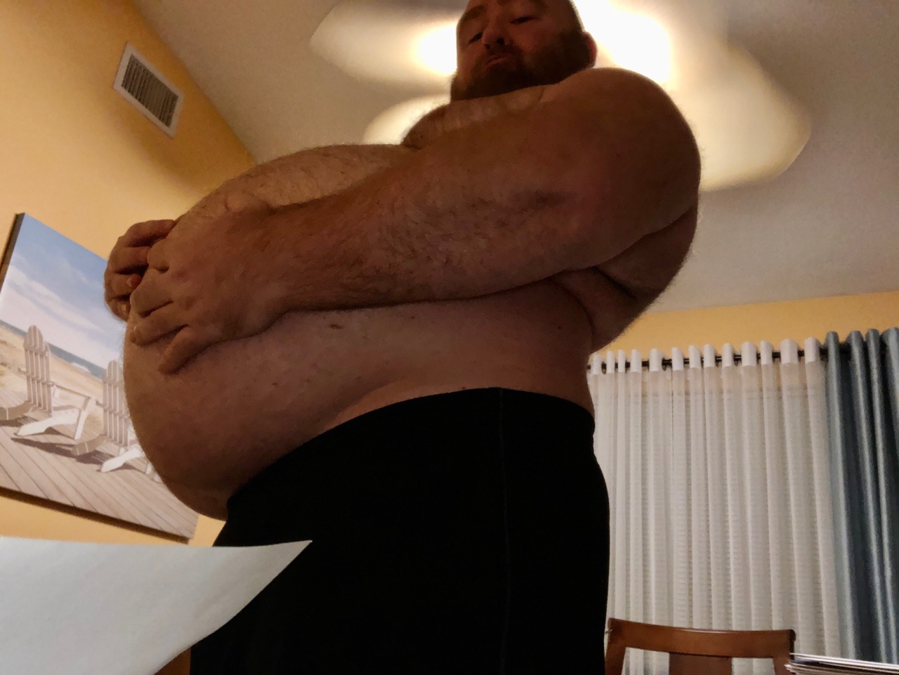 gainerbull:If you overeat constantly this will happen to you too 