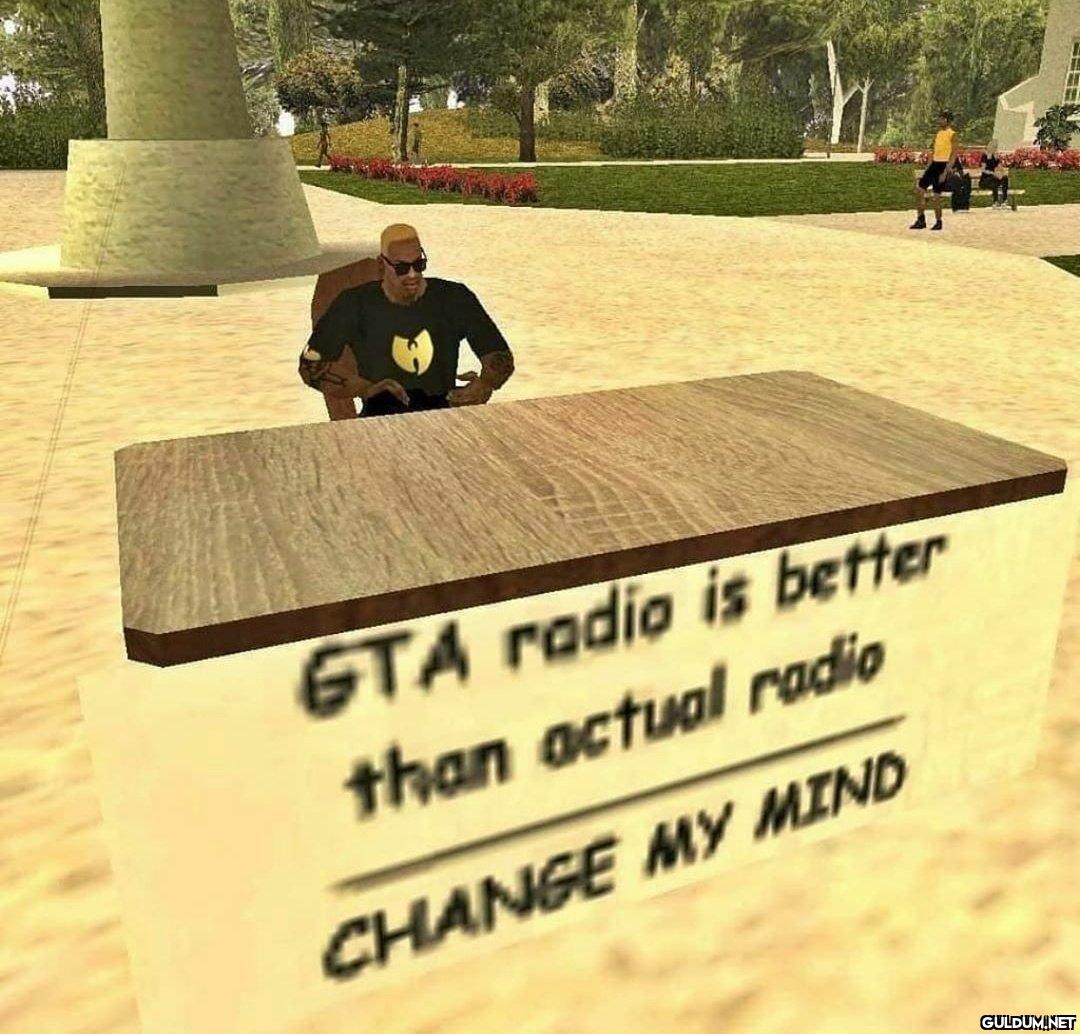 GTA radio is better than...