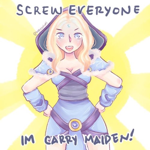 Carry Maiden! by herasel 
