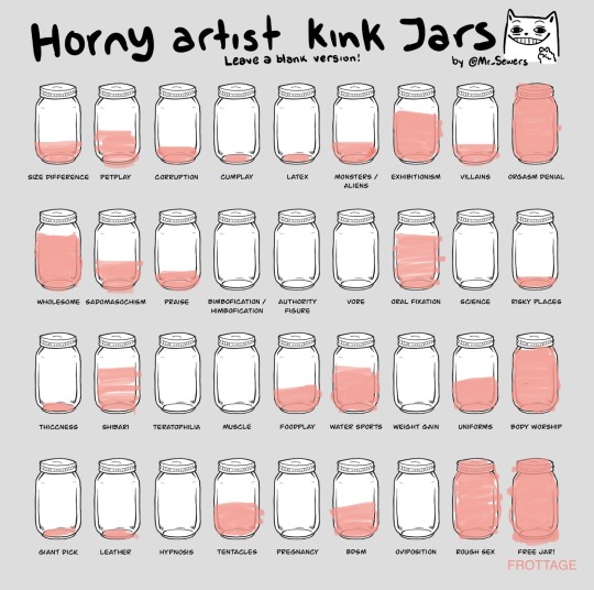 Horny Artist Kink Jars