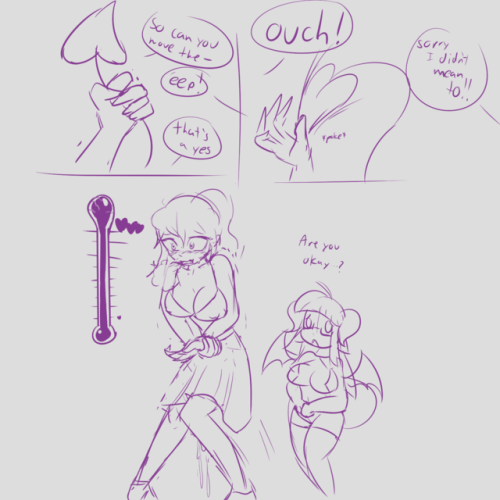 zedrin-butts:  Some doodles of Mimi and a WIP of her girlfriend.