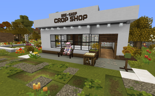 acaciasprite: Nobody told me for the longest time that it said “One-Shop Crop Shop”