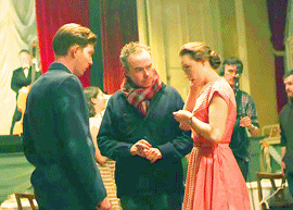 the-chicken-is-not-amused:(Did you impart any acting wisdom to your 21-year-old co-star Saoirse Rona