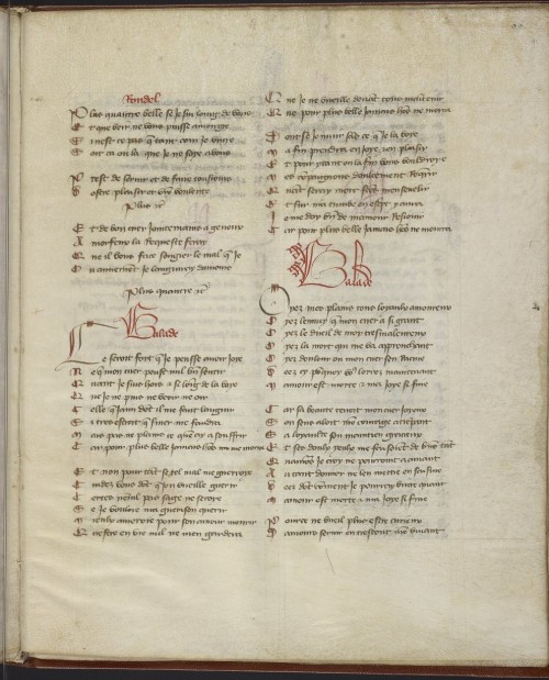 Ms. Codex 902 -[Chansonnier]It’s time for poetry! This manuscript is a collection of 310 poems by Gu