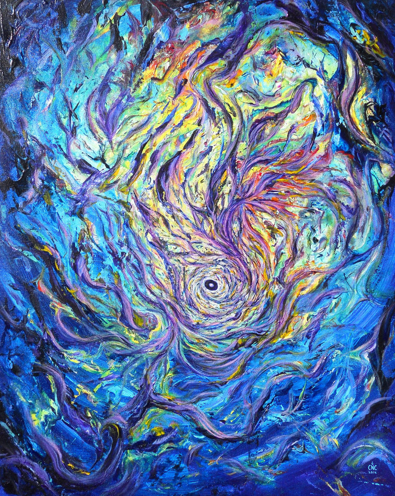 myrealnameisraven:    Between Seasby cnc-acrylics  