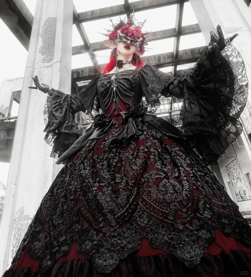 Preorder Deadline Reminder: LingXi -Lilith's Nightmare- Lolita OP Dress Set