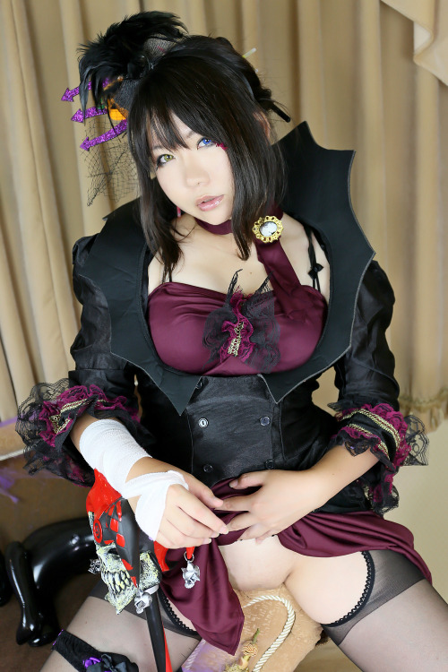 Cute Cosplay Girl Higurashi Rin (Evil Queen) 1-6