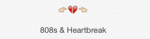 inkimyewetrust:  Kanye West Discography - Emoji Edition