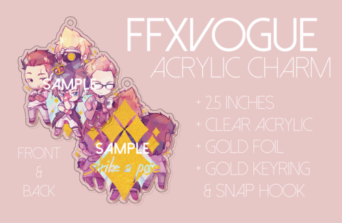 ffxvogue: Here are all of our extras for FFXVogue! These will be available exclusively through the t