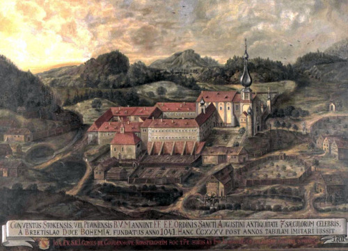 Augustinian monastery, Pivoň (est. 1149) (1701) [x]