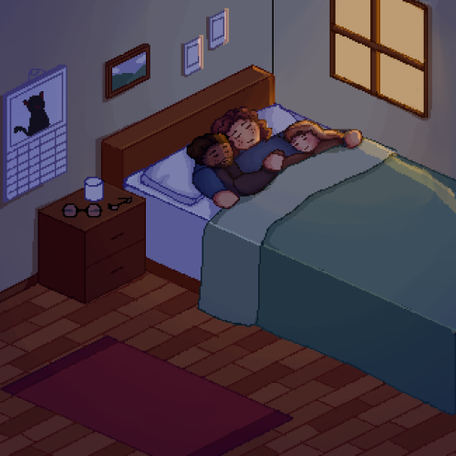 thedeafprophet:For the first day of TMA Mspec Week i have… yet again another drawing of people sleep